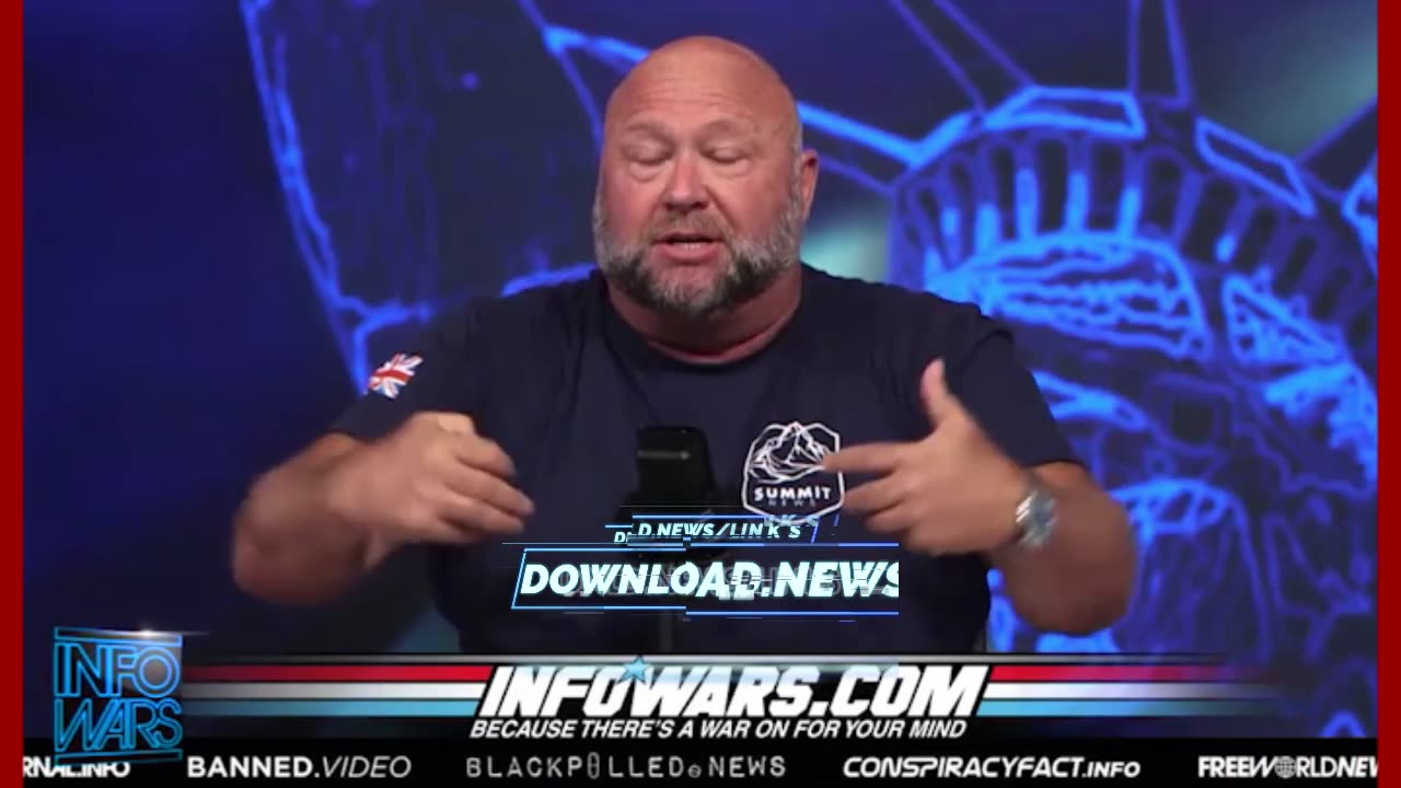 Alex Jones: The LORD is a man of war, the LORD is his name, Exodus 15:3 - 7/10/23