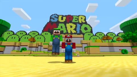 Minecraft Super Mario