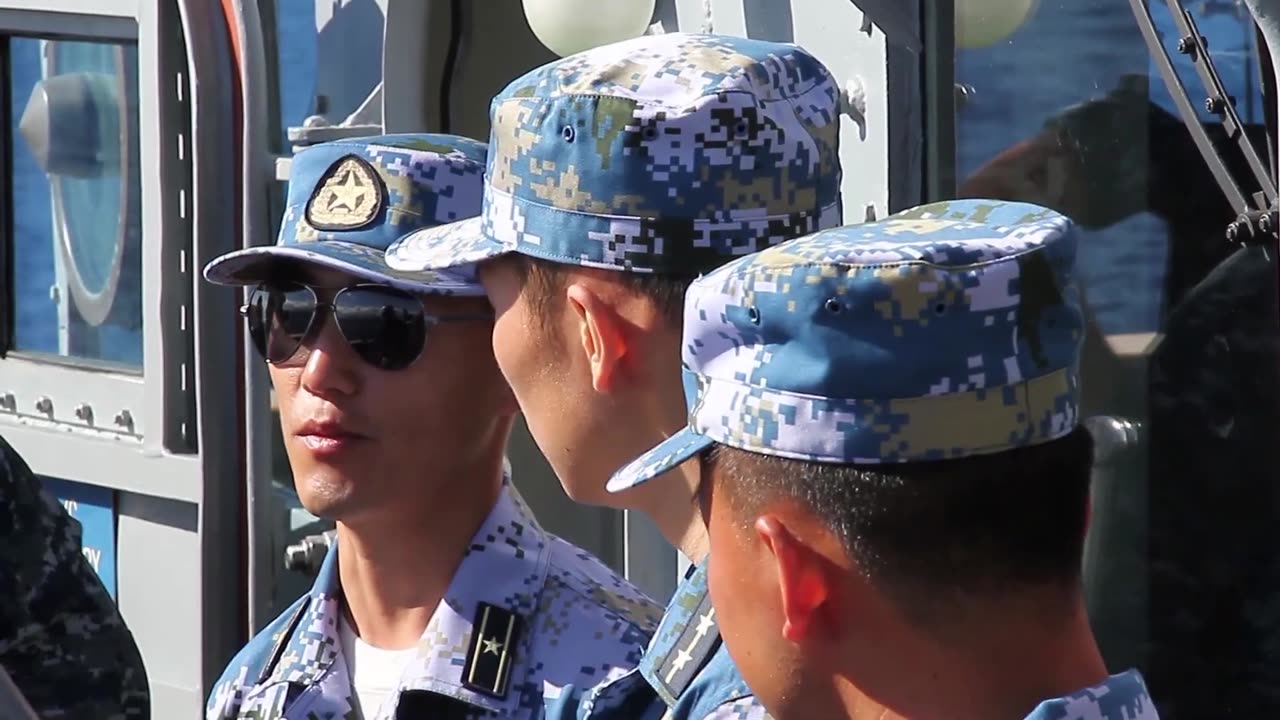 US and Chinas Navies Coordinate Exercises with USS Lake Erie