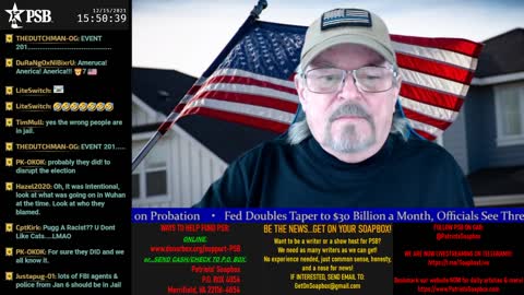 2021-12-15 15:00 EST - The Common Sense Show: with Derek & PATRIOTski