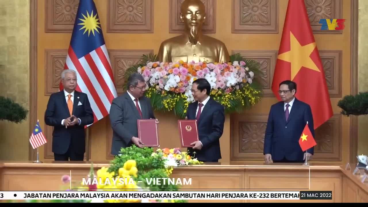 MALAYSIA - VIETNAM | Tingkat Kerjasama Dua Hala Diplomatik, Undang-Undang, Buruh, Berita