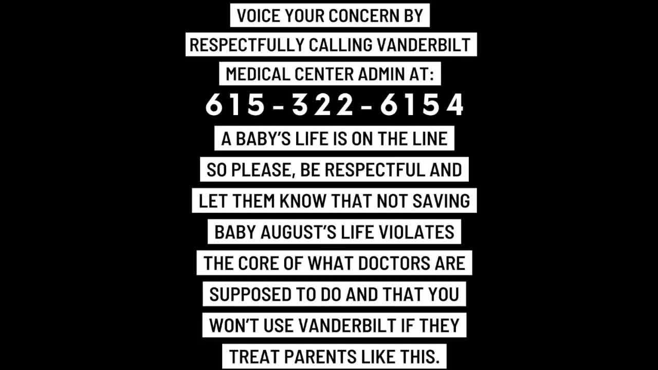 Vanderbilt Refuses Baby's Transplant Unless Jabbed