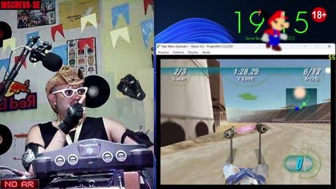 no MODO JANELA com nintendo 64 : ep 9041