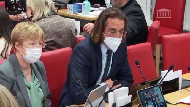 Pacôme Rupin en commission