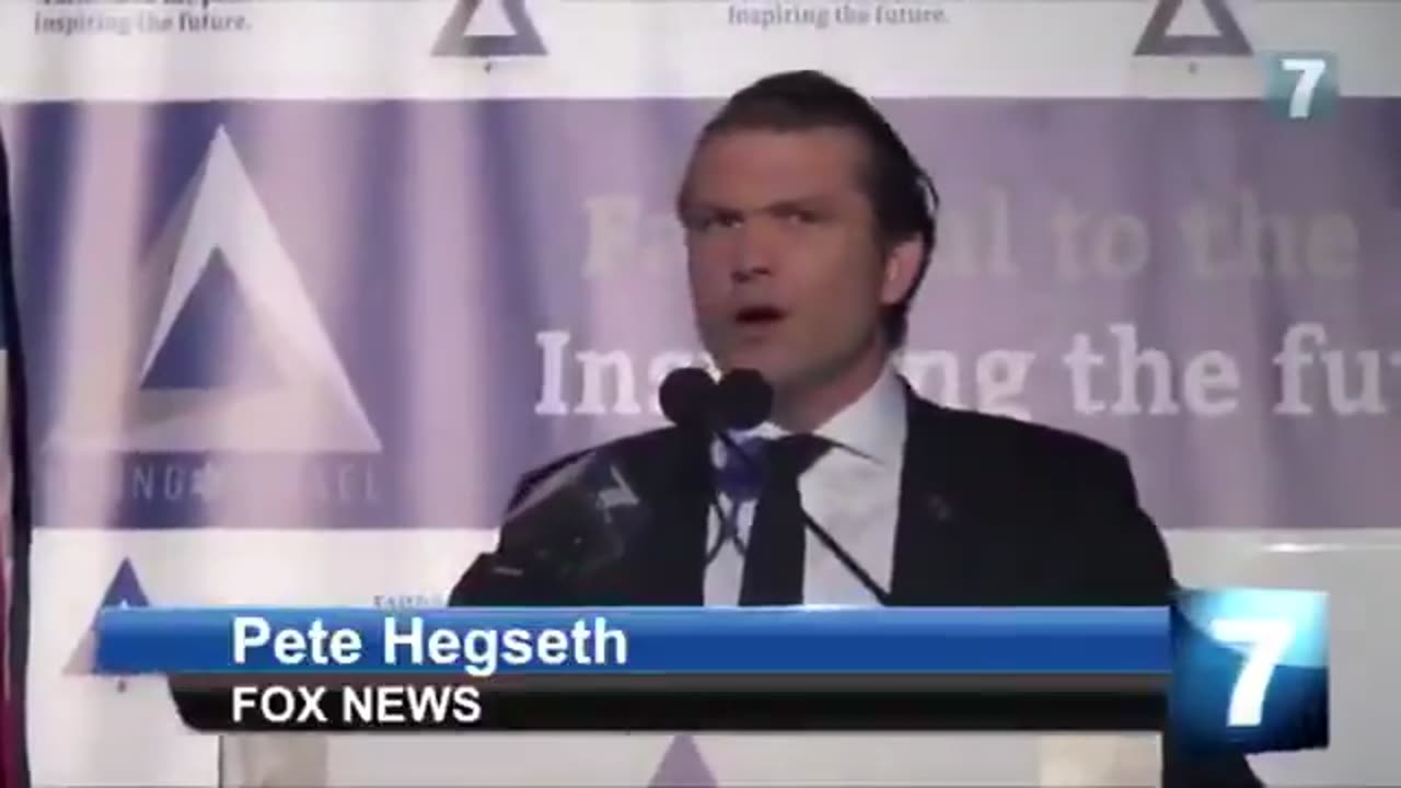 "Zionism is Americanism” Pete Hegseth (FOX news host & now Trump's SECRETARY OF DEFENSE)