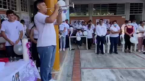 sentido homenaje a menor asesinada