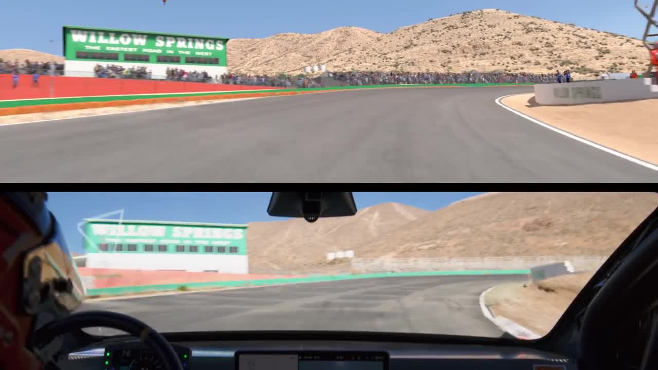 Gran Turismo 7 - Virtual to Reality Side-by-Side at Big Willow PS5, PS4
