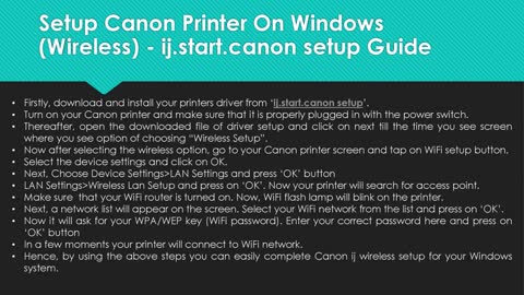 ij.start.canon setup