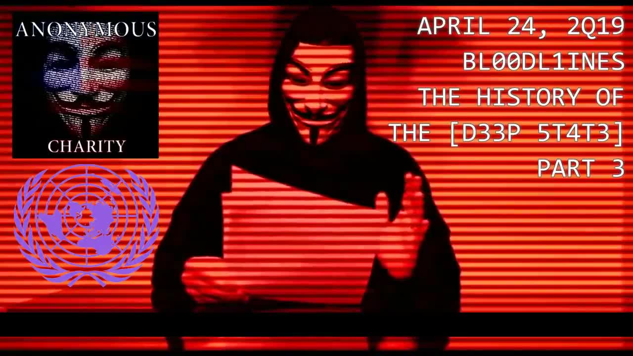 GEORGE NEWS. The History of The Deep State Part 3. April 25, 2019 The Anonymous Charity