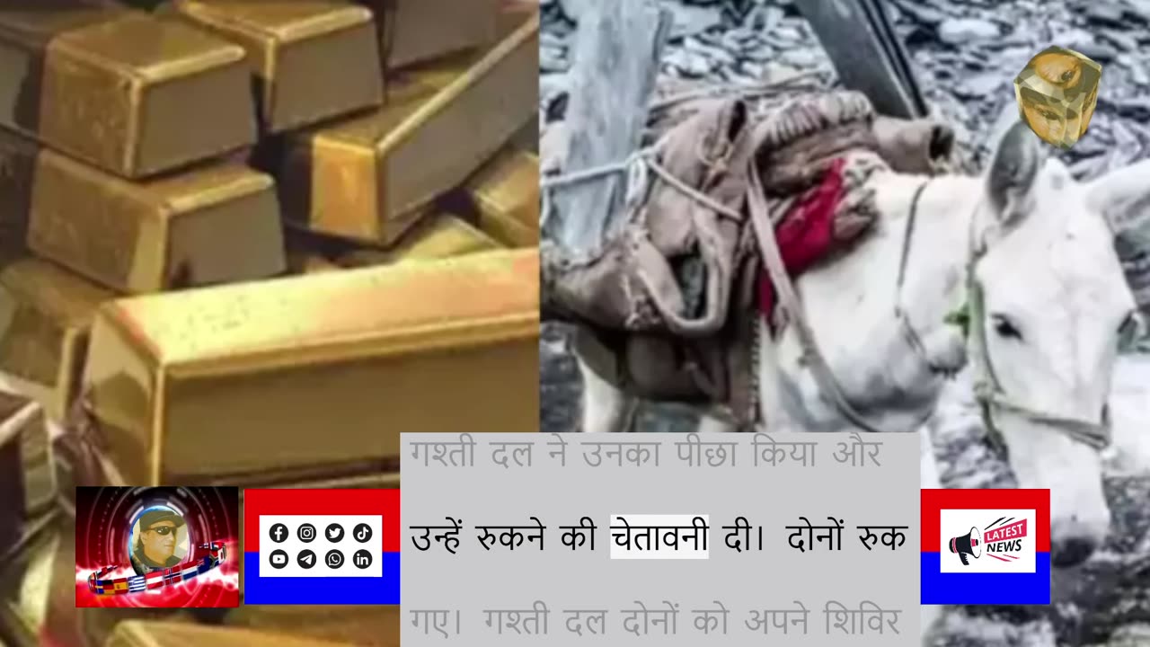 खच्चर पर लादकर चीन से ला रहे थे सोना, ITBP के जवानों ने 108 Kg गोल्ड ऐसे किया जब्त