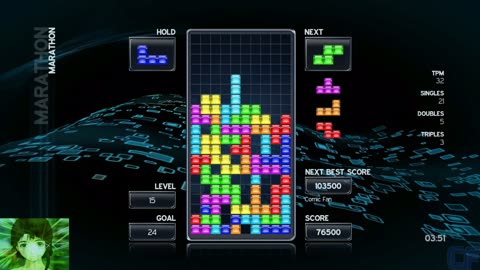 Tetris - Level 15【Final Stage】