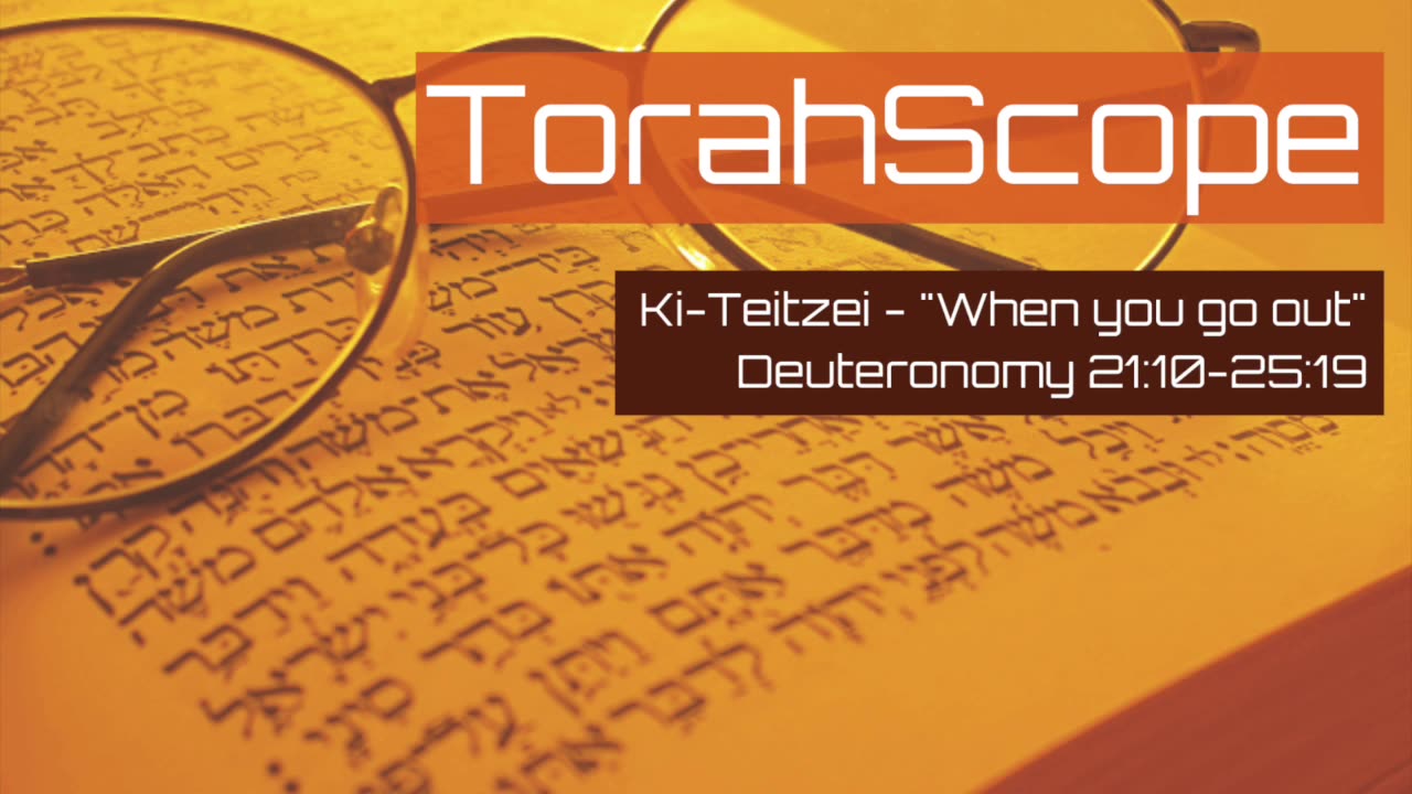 TorahScope Ki-Teitzei - Deuteronomy 21:10-25:19