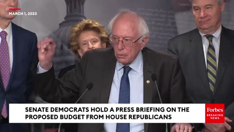 'Exactly The Wrong Direction'- Bernie Sanders Roasts GOP Over Proposed Budget