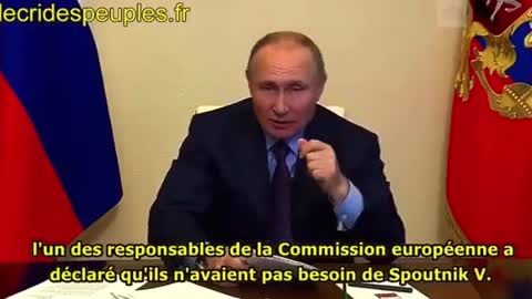 Poutine - Russie - Vaccin - Great Reset - Politique.