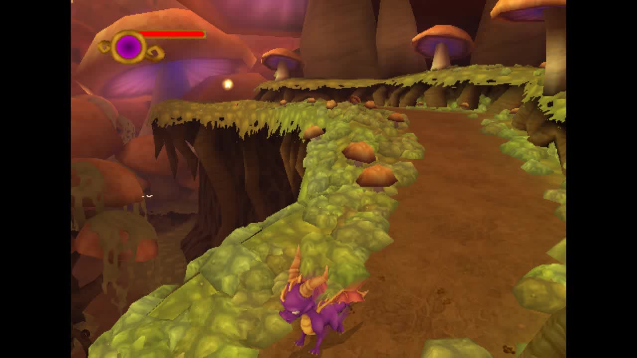 Cute Litel Dragon Spyro trying fly