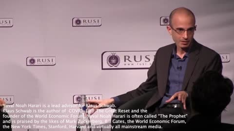 Yuval Noah Harari Explains The Great Reset