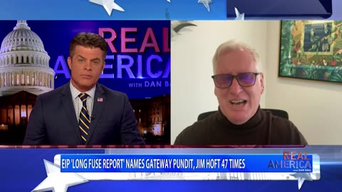 REAL AMERICA -- Dan Ball W/ Jim Hoft, Lawsuit Filed Against Internet Election Censorship