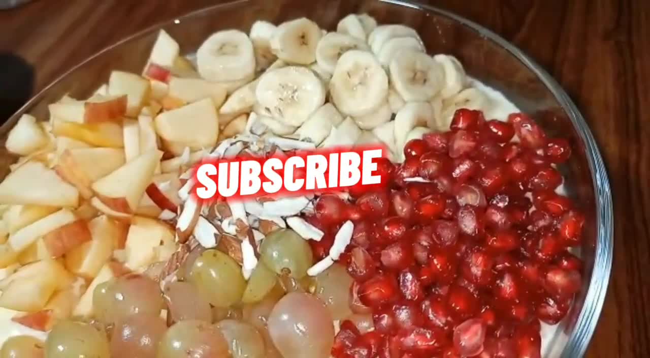 Fruit Custard Recipe __ Easy and Creamy Dessert
