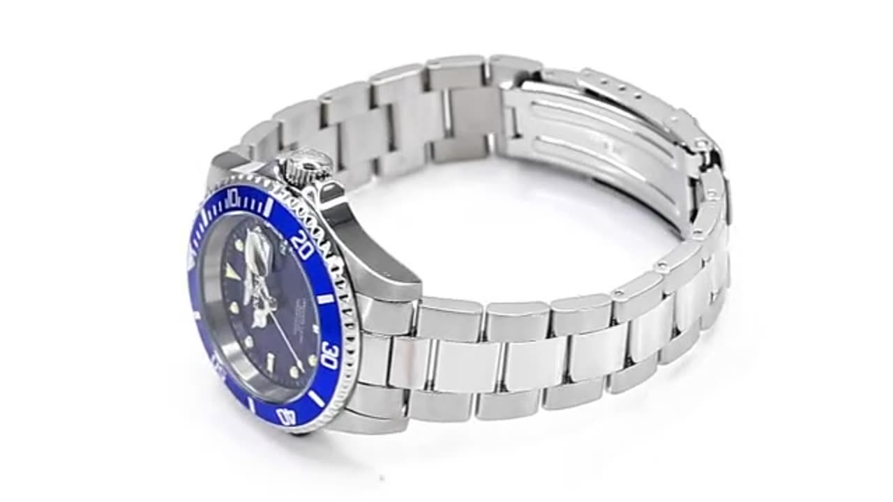 Invicta Men's Pro Diver Quartz Watch with Stainless Steel Strap