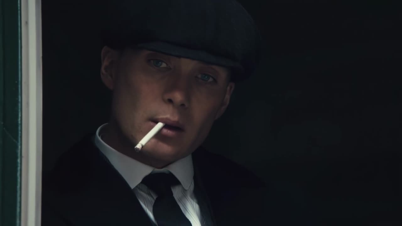 Thomas Shelby Smoking Sence 4k