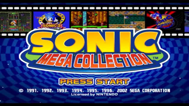 Sonic Mega Collection (Nintendo Gamecube): Title Screen Theme