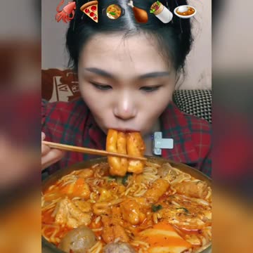 Emoji eating challenge part #food #asmr #mukbang #shorts