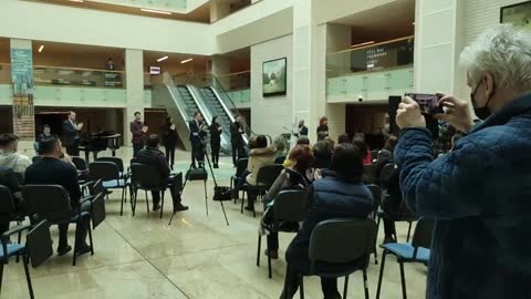 Solidarity with Ukraine/ Cultural event at the Romanian National Library