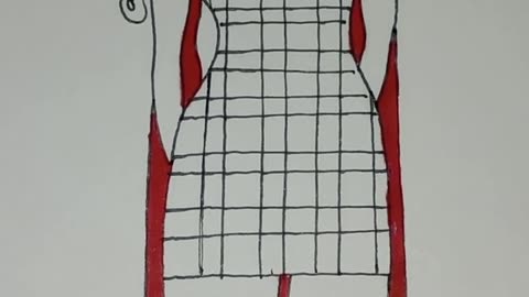 Cindy Lou Inspired Fashion Illustration Speed Colouring