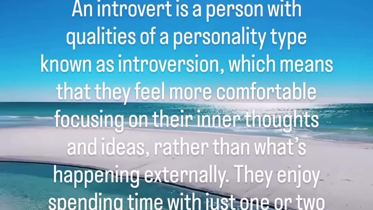 Introvert Personality