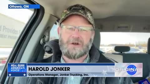 Freedom Convoy Trucker, Harold Jonker, Share Protest Update