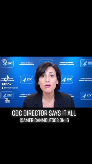 CDC Director makes FRAUDian Slip