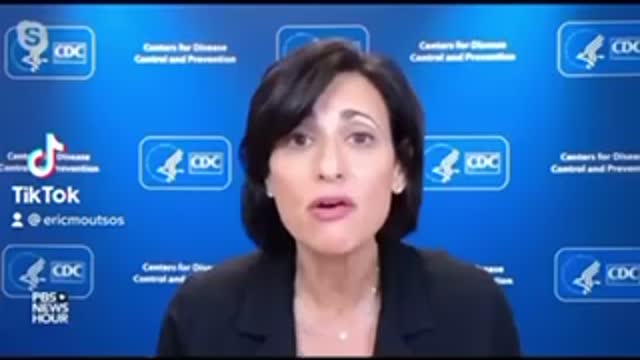 CDC Director makes FRAUDian Slip