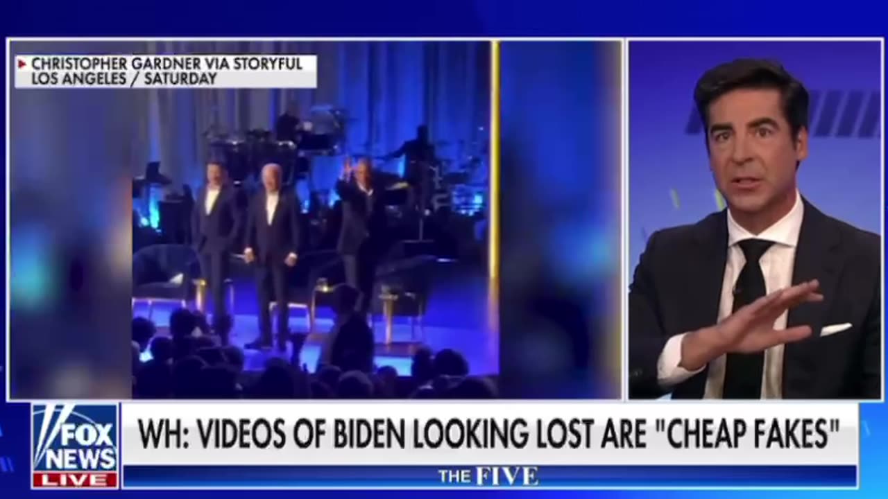 There is a poll where people voted that think Biden is going to wander off the debate stage