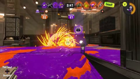 A Squid Shape Pool (Splatoon 3)