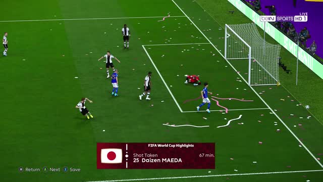 eFootball PES 2021 l First match of one of the favourites FIFA World Cup Quatar 2022 Germany v Japan