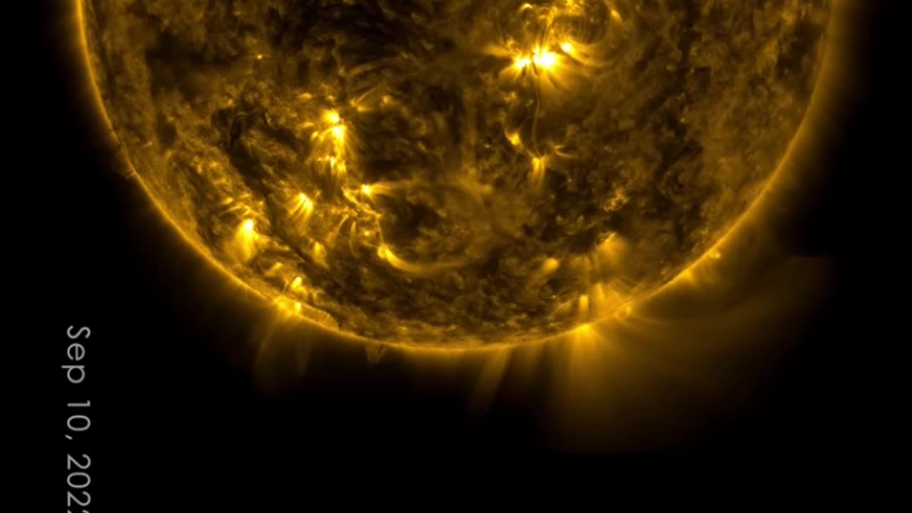Nasa Sun Video Recording