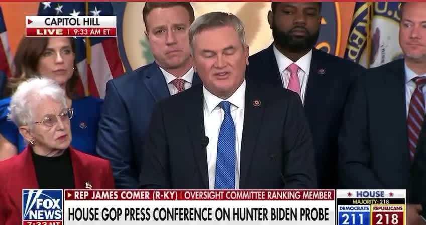 Holy Crap Biden did Human Trafficking! Da! GOP HOUSE OVERSIGHT CHAIR JAMES COMER