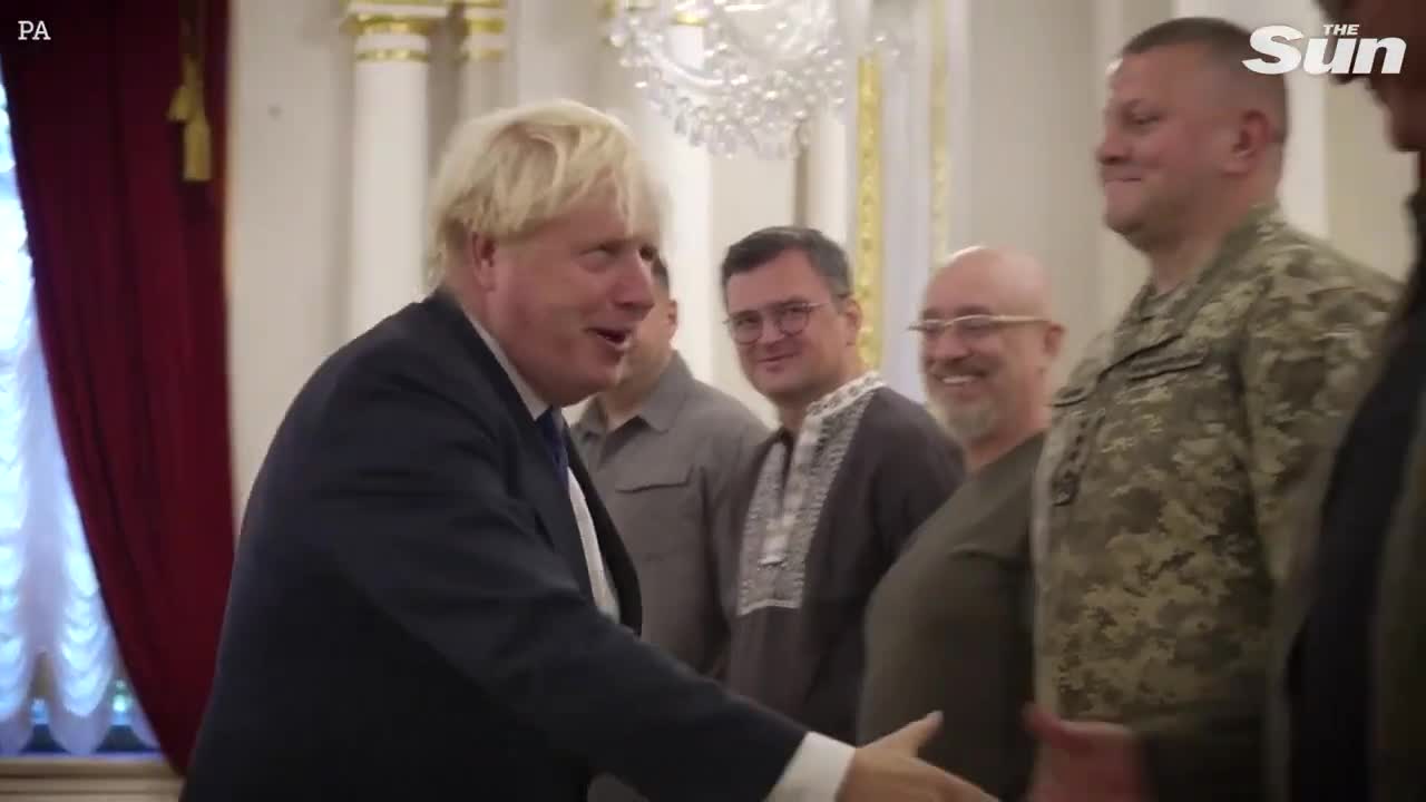 Johnson visits Zelenskyy in Kyiv on Ukraine’s Independence Day