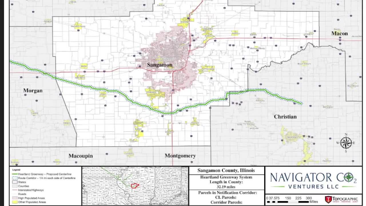 Concerns grow over proposed CO2 pipeline through central Illinois