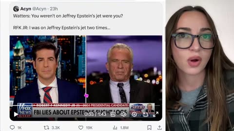 RFK JR. ADMITS TO FLYING ON EPSTEIN’S JET TWICE…