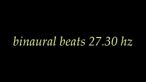 binaural beats 27 30 hz