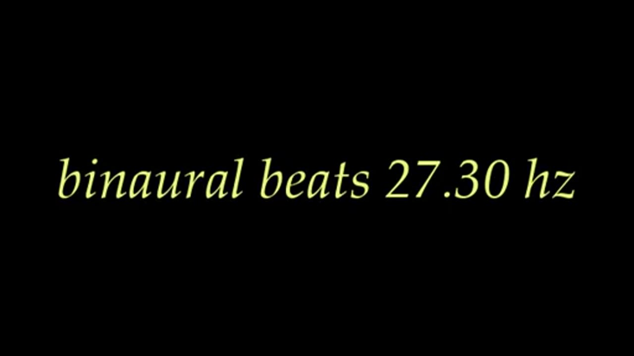 binaural beats 27 30 hz