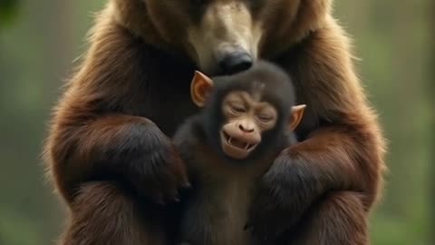 Bear Loves Monkey: The Most Unlikely Friendship Story Ever