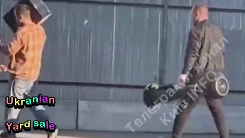 Video Proof of Kyiv. black market. the taxes of ordinary Americans pass by.