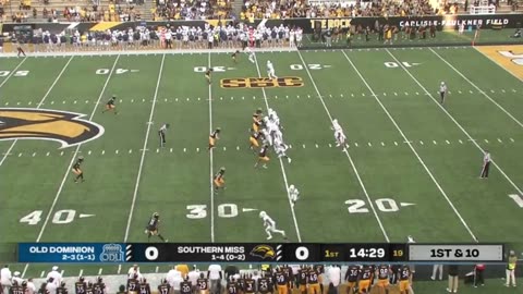 Old Dominion vs Southern Miss Highlights I College Football Week 6 | 2023 College Football