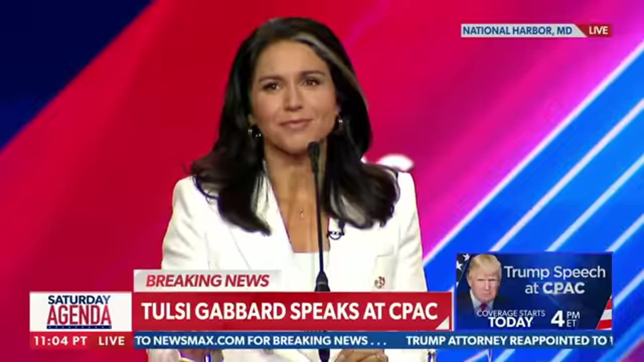 Tulsi Gabbard: I left the cabal of warmongers led by Hillary Clinton | CPAC 2023