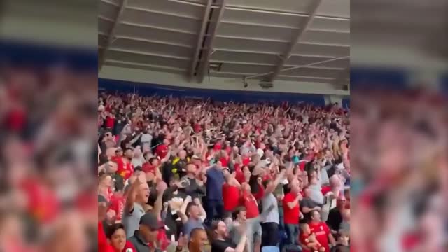 Liverpool Community Shield Trophy Celebrations