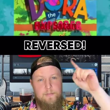 Does the explorer theme song played backwards - I love Satan 😔