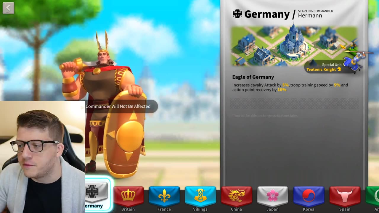 Civilization in Rise of Kingdoms 2023