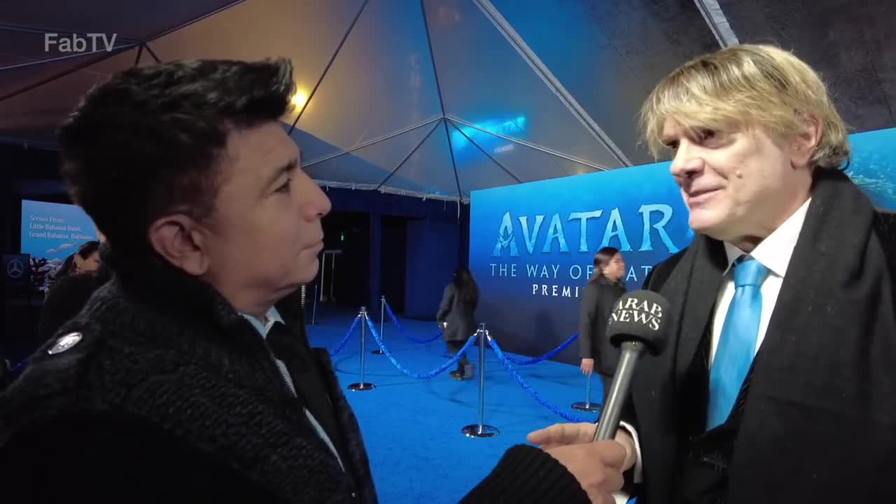 Simon Franglen composer “Avatar_ The Way of Water” Hollywood World Premiere_ 🐬